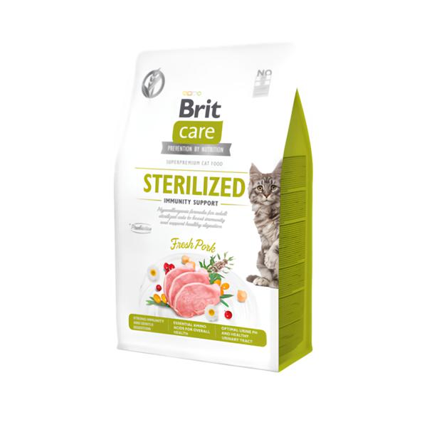 Brit Care Cat Grain-Free Sterilized Immunity Support