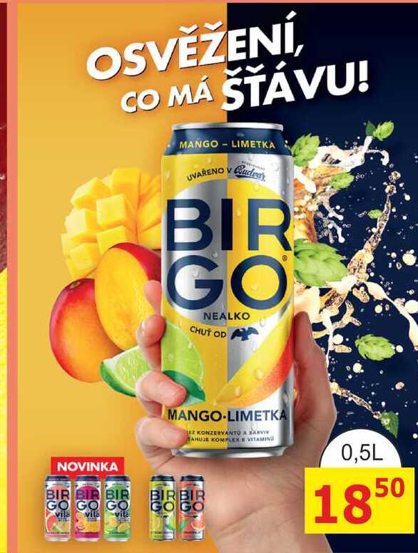BIR GO 0,5l plechovka