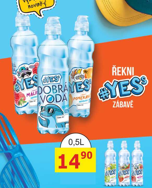 DOBRÁ VODA YES, 0,5l