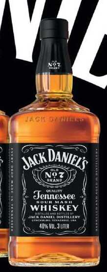 Jack Daniel's Tennessee Whiskey 3l