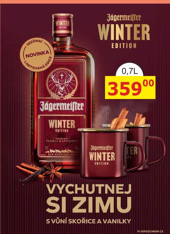 Jägermeister WINTER EDITION 0,7L