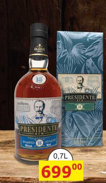 Presidente Marti 15y 0,7l 40%