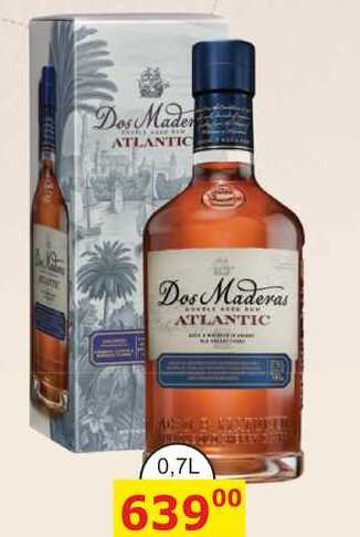 Dos Maderas Atlantic 0,7l 37,5% tuba