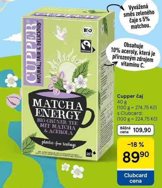 Cupper čaj, 40 g 