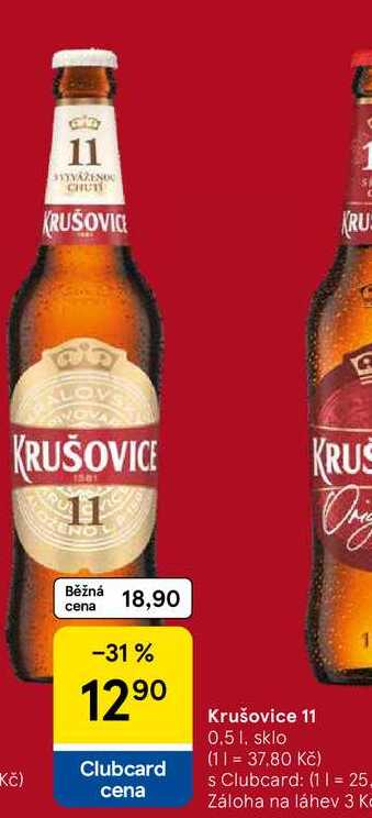 Krušovice 11, 0.5 l