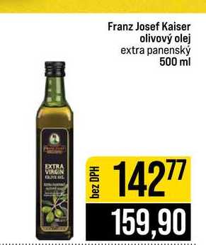 Franz Josef Kaiser olivový olej extra panenský 500 ml