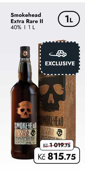 Smokehead Extra Rare II 40% 1 L