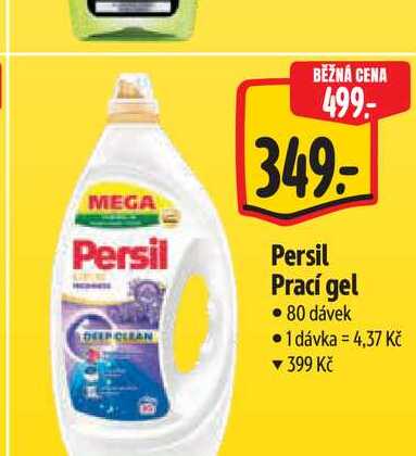  Persil Prací gel  80 dávek  