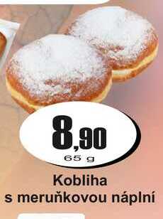 Kobliha s meruňkovou náplní 65 g