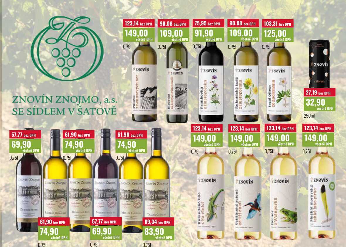ZNOVÍN ZNOJMO, 0,75l