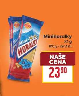 Minihoralky 81 g