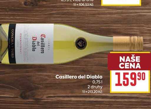 Casillero del Diablo 0,75l