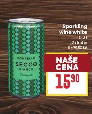Sparkling wine white 0,2l