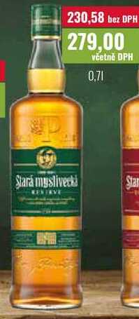 Stará myslivecká Reserve 0,7l
