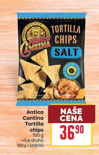 Cantina Tortilla chips 150 g