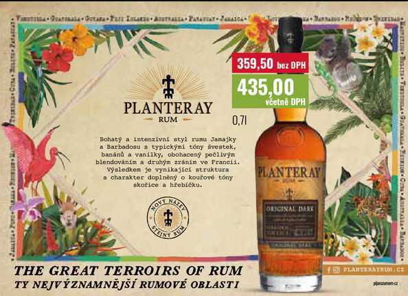 PLANTERAY RUM 0,7l