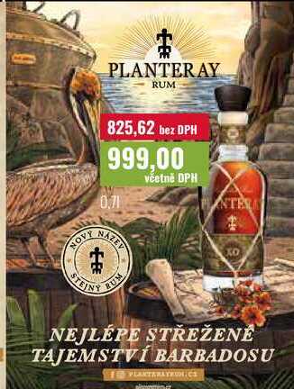 PLANTERAY RUM 0,7l