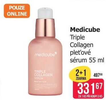 Medicube Triple Collagen pleťové sérum 55 ml 