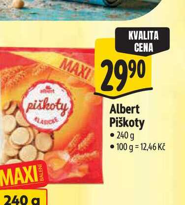 Albert Piškoty 240g