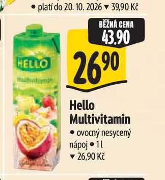  Hello Multivitamin 1 l
