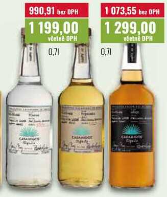 CASAMIGOS TEQUILA 0,7l