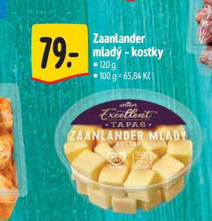 Zaanlander mladý - kostky 120 g