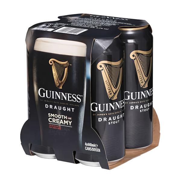 Guinness Pivo Draught 4x440ml, plech v akci