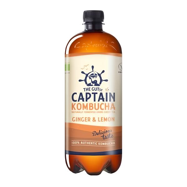 Captain Kombucha Zázvor, citron