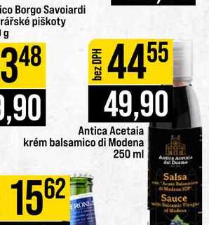 Antica Acetaia krém balsamico di Modena 250 ml