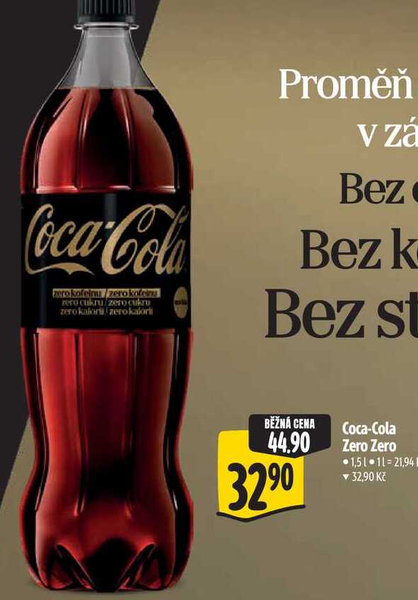 Coca-Cola Zero Zero 1,5 l