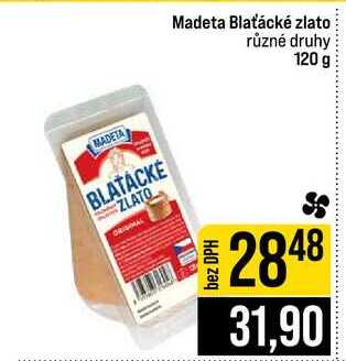 Madeta Blaťácké zlato různé druhy 120 g