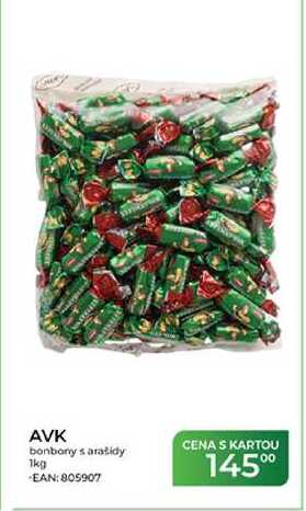 AVK bonbóny s arašídy 1kg