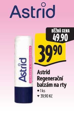   Astrid Regenerační balzám na rty  1ks  