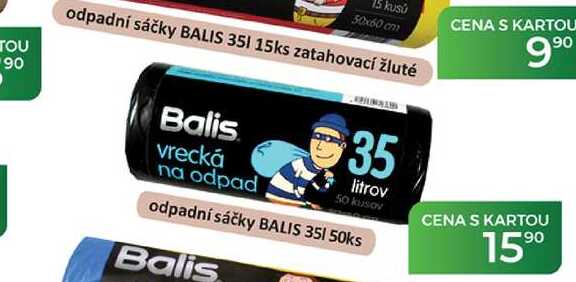 odpadní sáčky BALIS 351 50ks