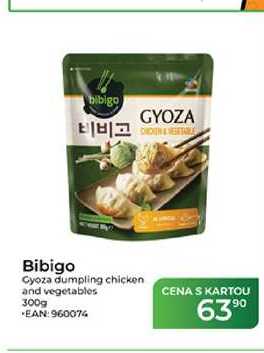 Bibigo Gyoza dumpling chicken and vegetables 300g