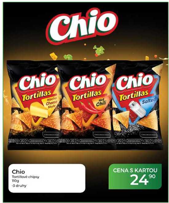 Chio Tortillové chipsy 110g
