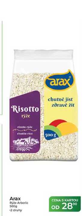 Arax Rýže Arborio 500g