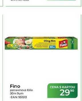 Fino potravinová fólie 30m 9um