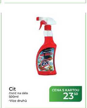 Cit čistič na sklo 500ml