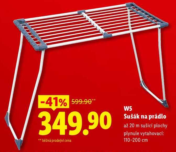 W5 Sušák na prádlo