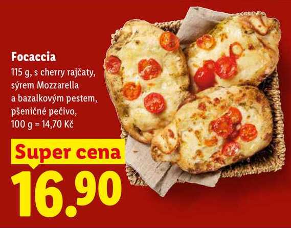 Focaccia, 115 g