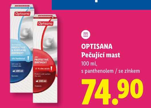 OPTISANA Pečující mast, 100 ml