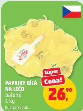 PAPRIKY BÍLÁ NA LEČO balené, 1 kg