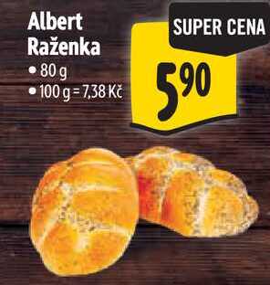 Albert Raženka, 80 g