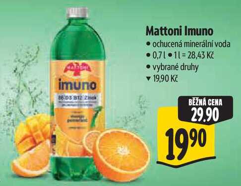 Mattoni Imuno, 0,7 l