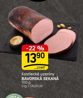 BAVORSKÁ SEKANÁ 100 g