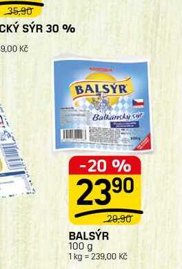 BALSÝR 100 g