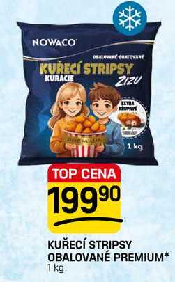 KUŘECÍ STRIPSY OBALOVANÉ PREMIUM* 1 kg 