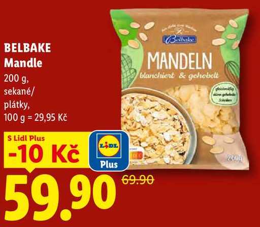BELBAKE Mandle, 200 g