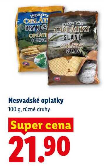 Nesvadské oplatky, 100 g